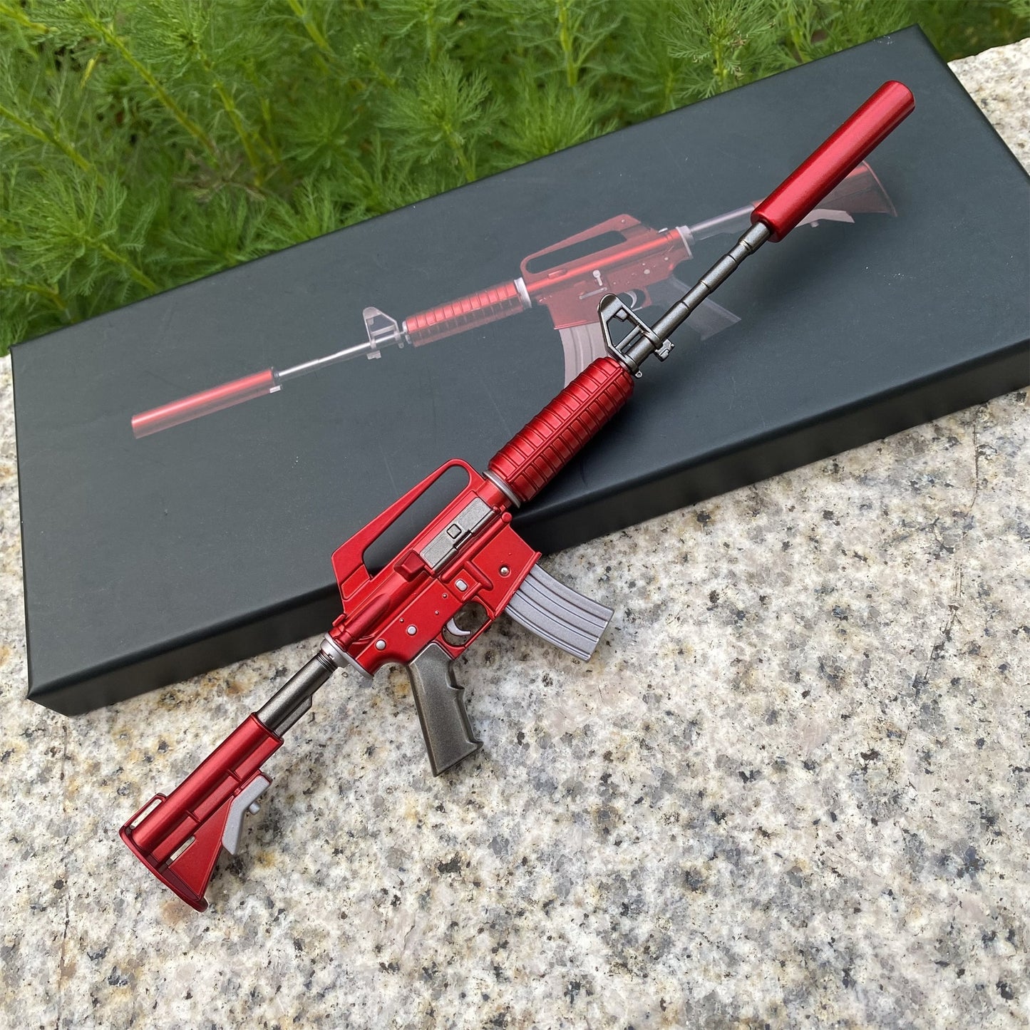 M4A1-S Red Hot Metal Miniature