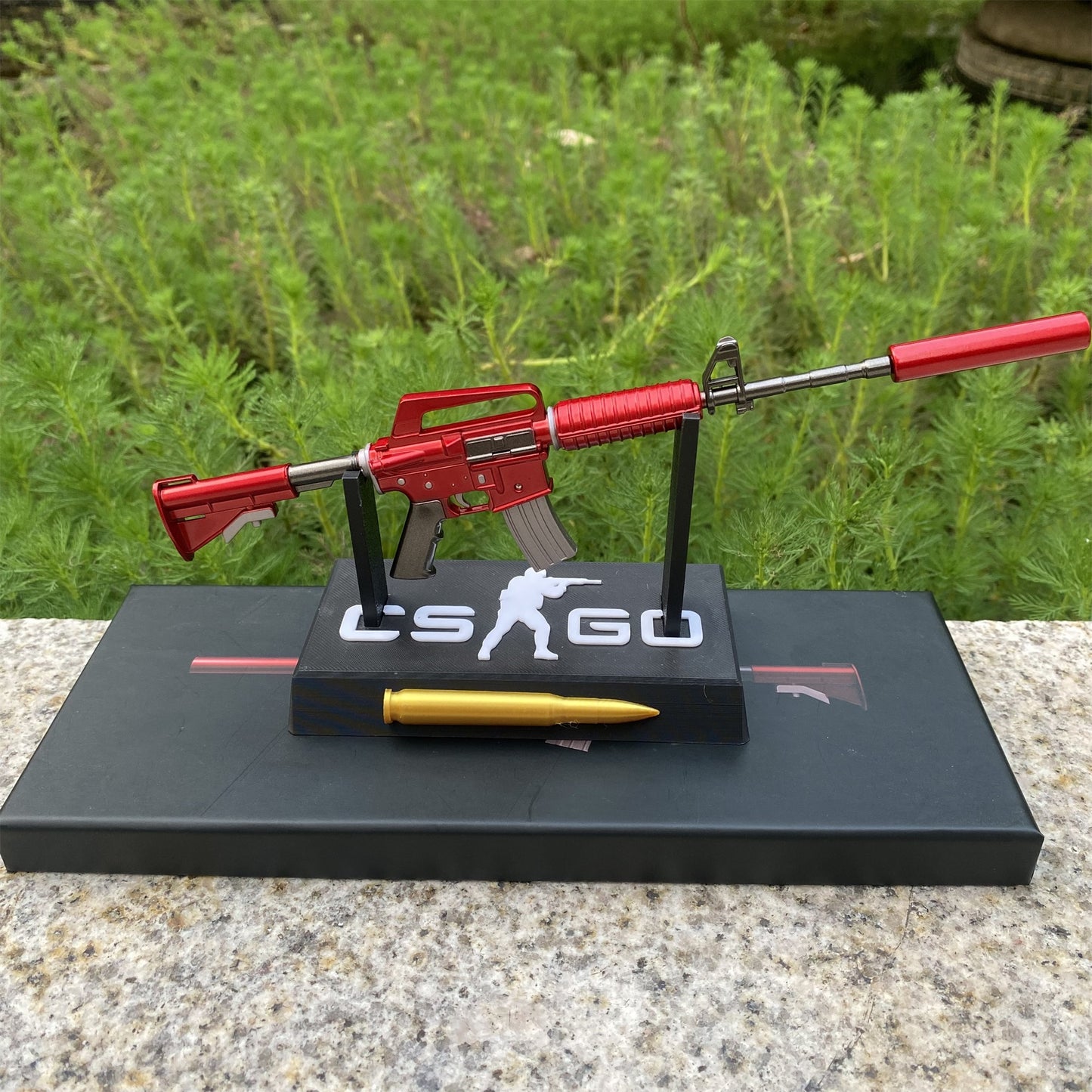 M4A1-S Red Hot Metal Miniature