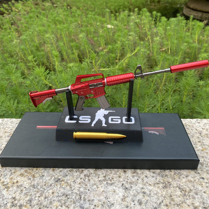 M4A1-S Red Hot Metal Miniature