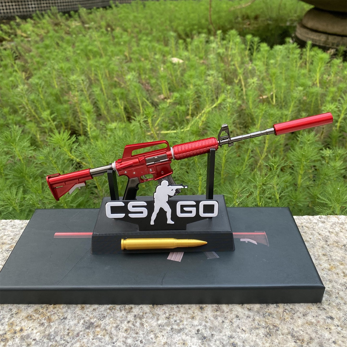 M4A1-S Red Hot Metal Miniature