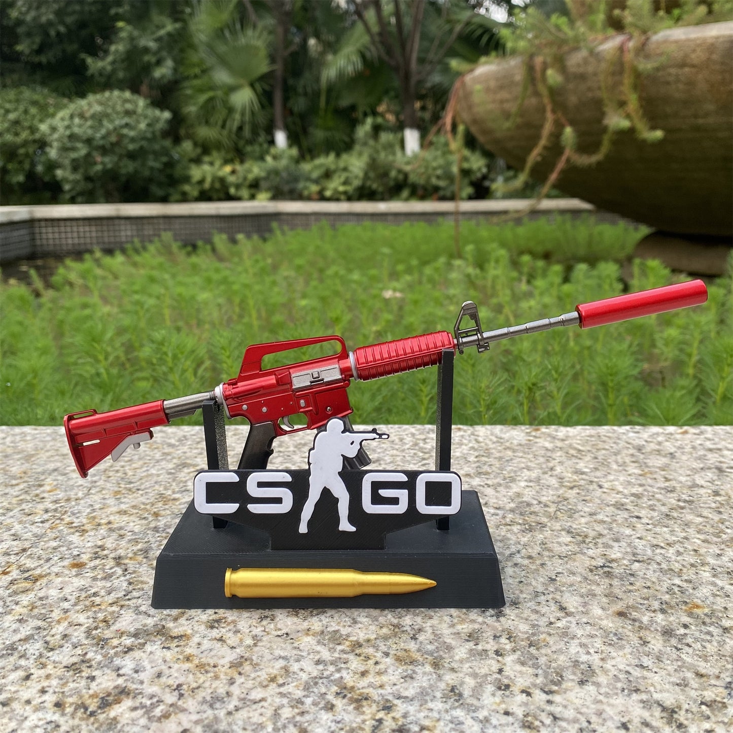 M4A1-S Red Hot Metal Miniature