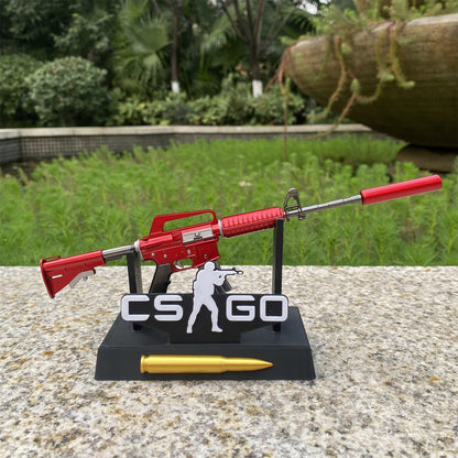 M4A1-S Red Hot Metal Miniature