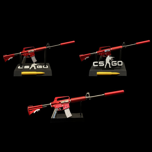 M4A1-S Red Hot Metal Miniature