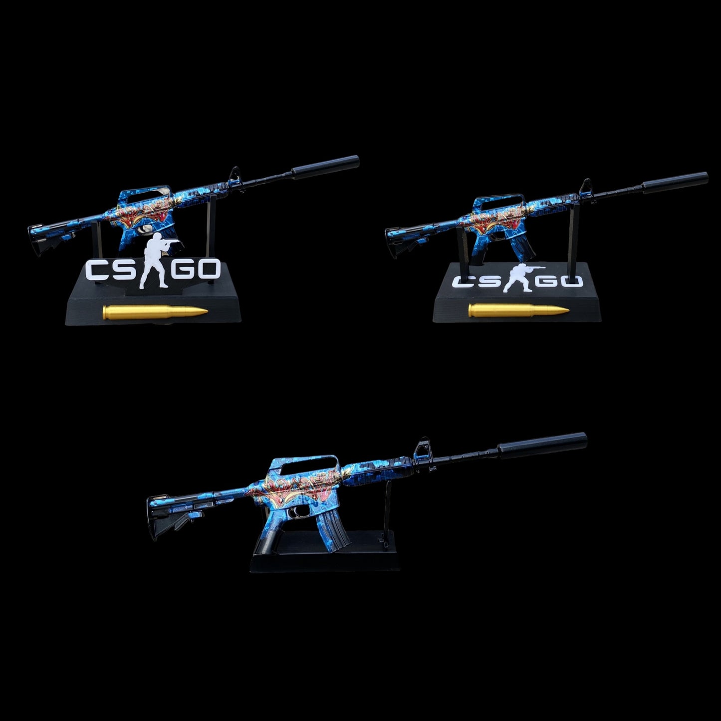 M4A1-S Master Piece Metal Miniature