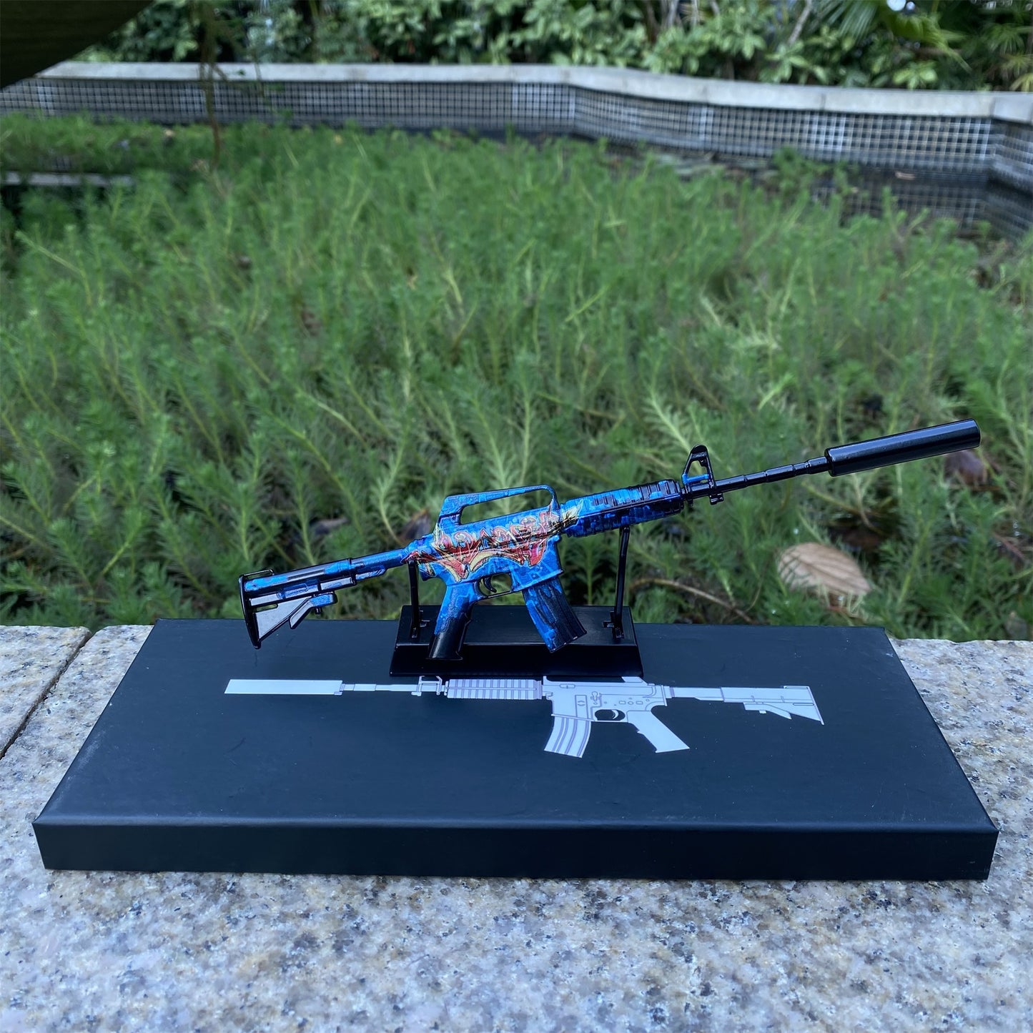 M4A1-S Master Piece Metal Miniature