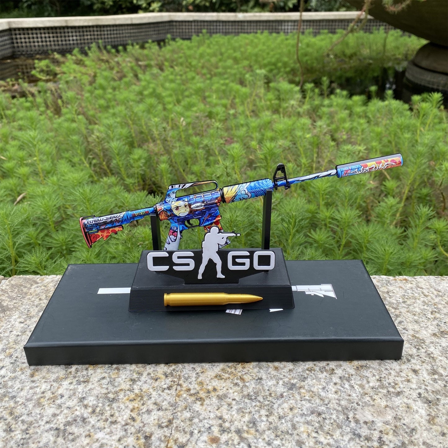 M4A1-S Player Two Metal Miniature