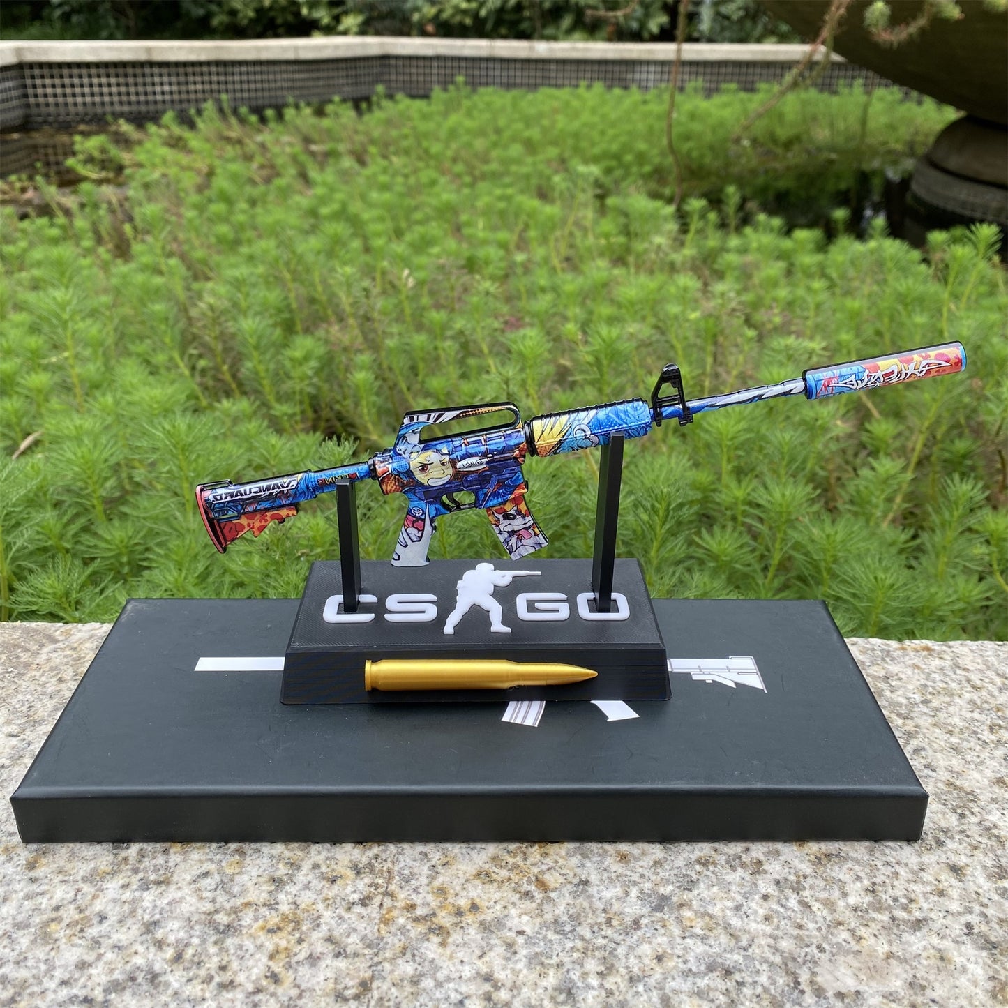 M4A1-S Player Two Metal Miniature