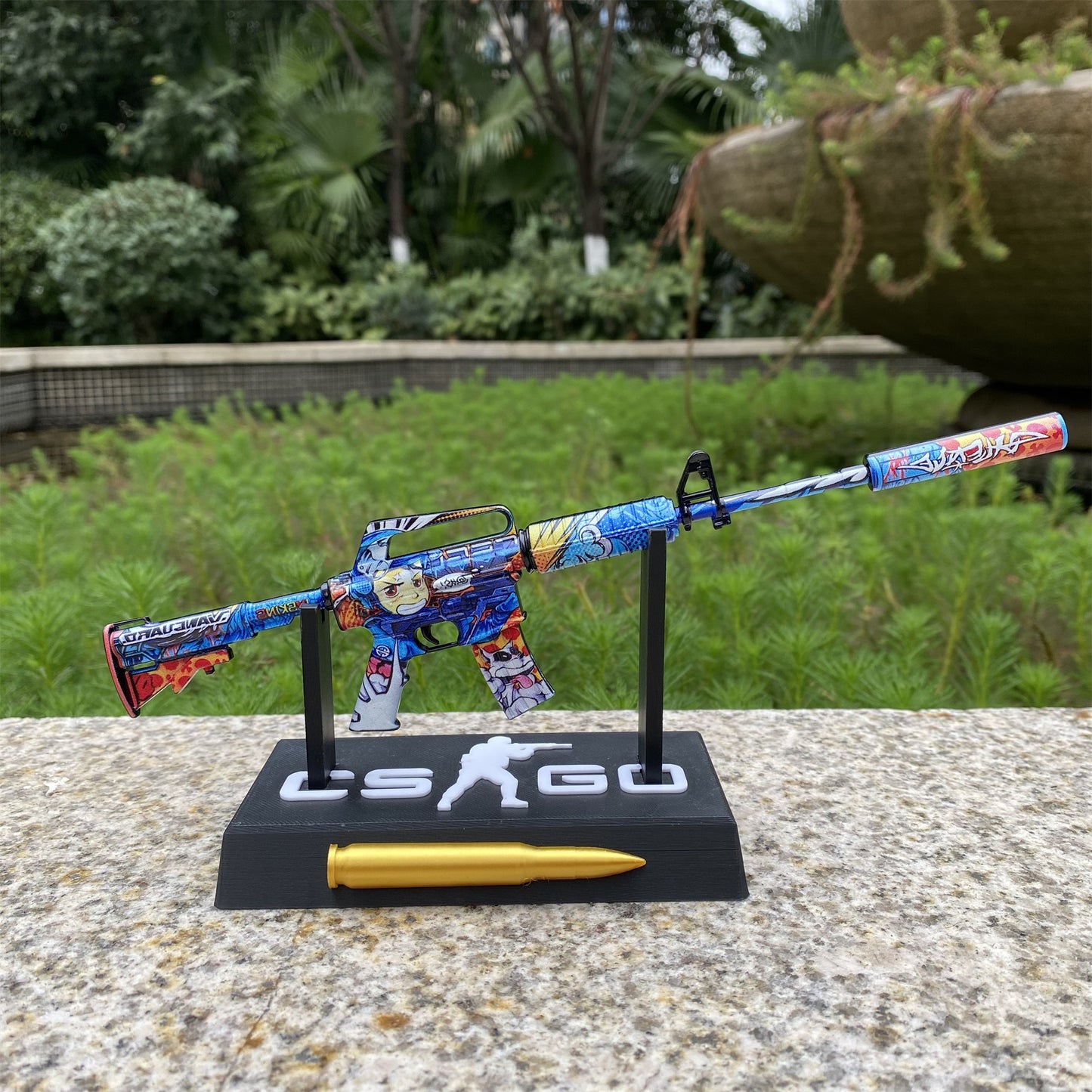 M4A1-S Player Two Metal Miniature