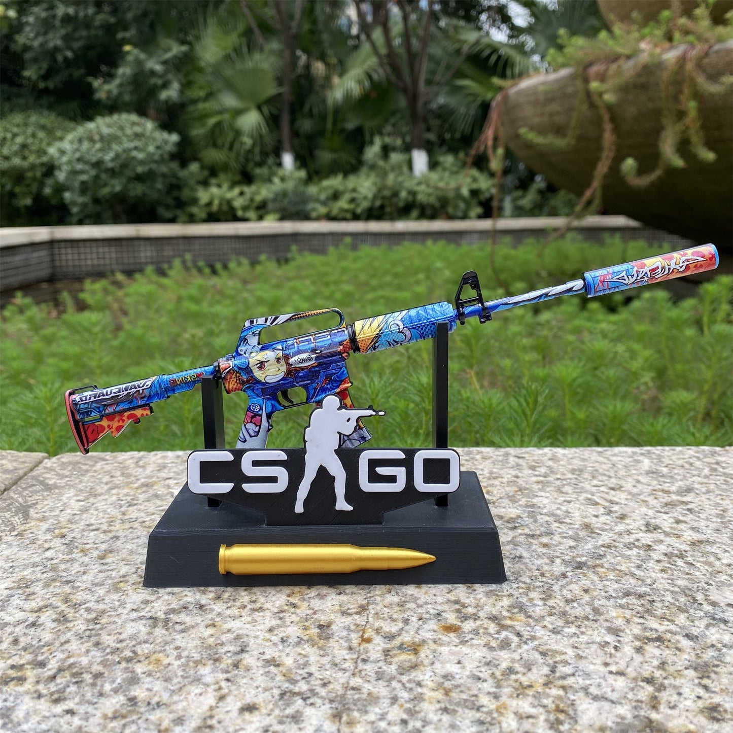 M4A1-S Player Two Metal Miniature