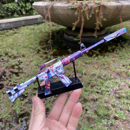 M4A1-S Vaporwave Metal Miniature