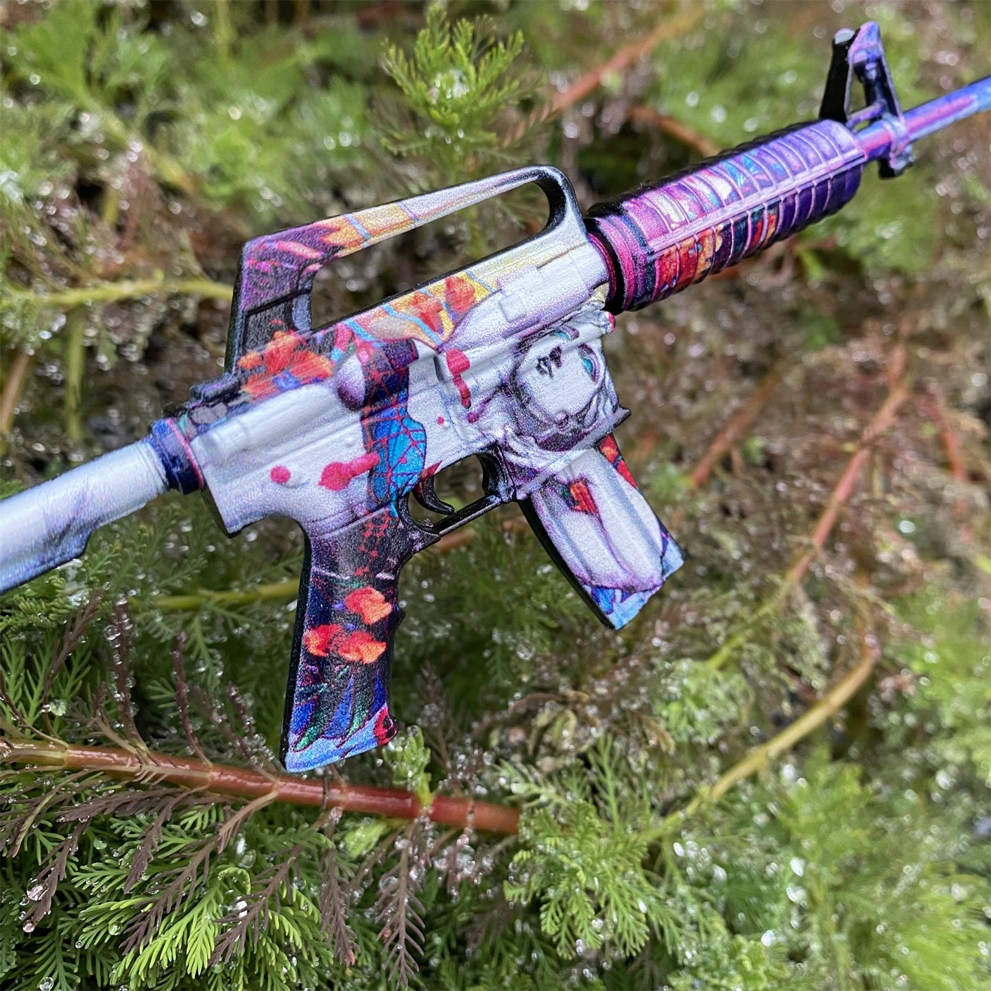M4A1-S Vaporwave Metal Miniature