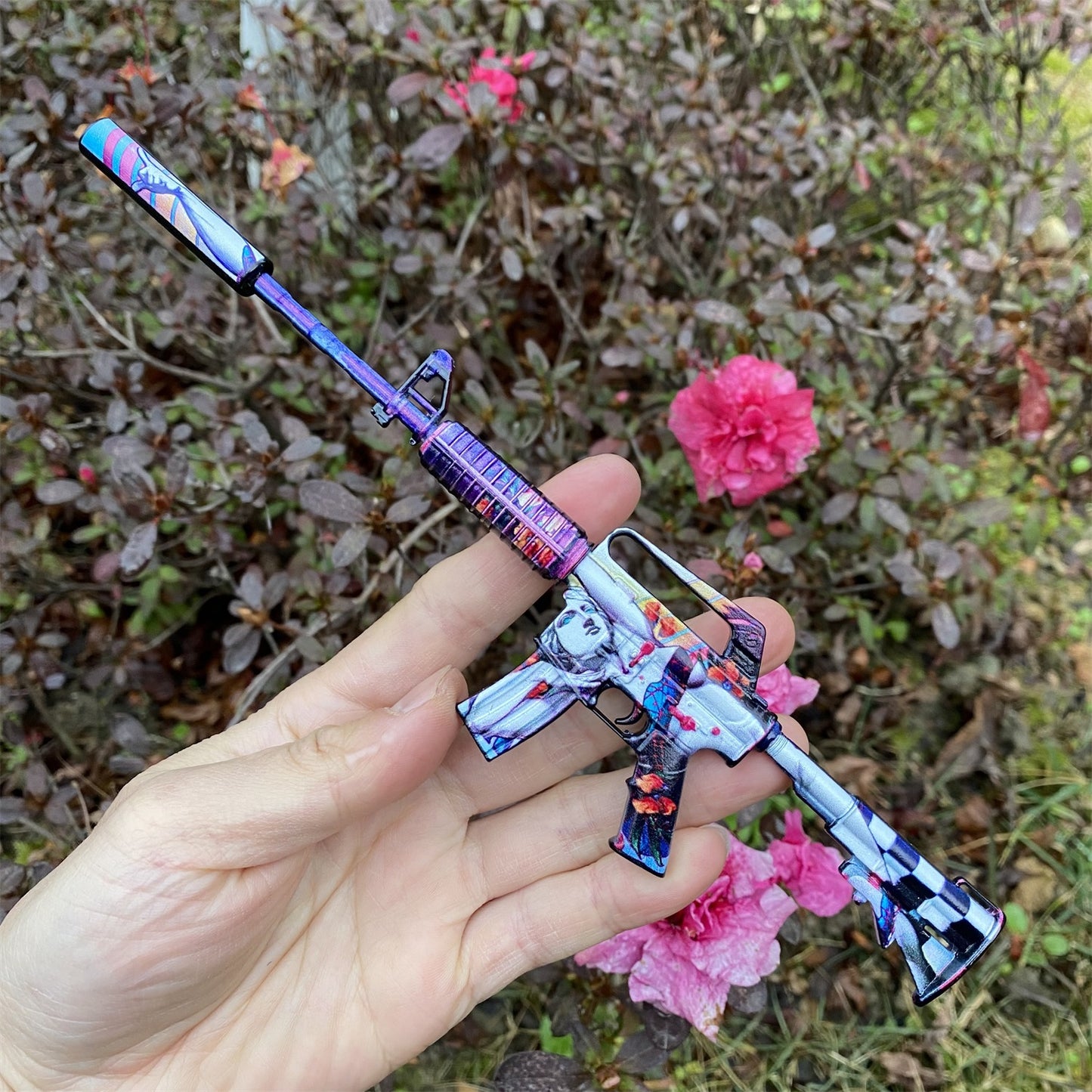 M4A1-S Vaporwave Metal Miniature