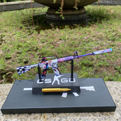 M4A1-S Vaporwave Metal Miniature