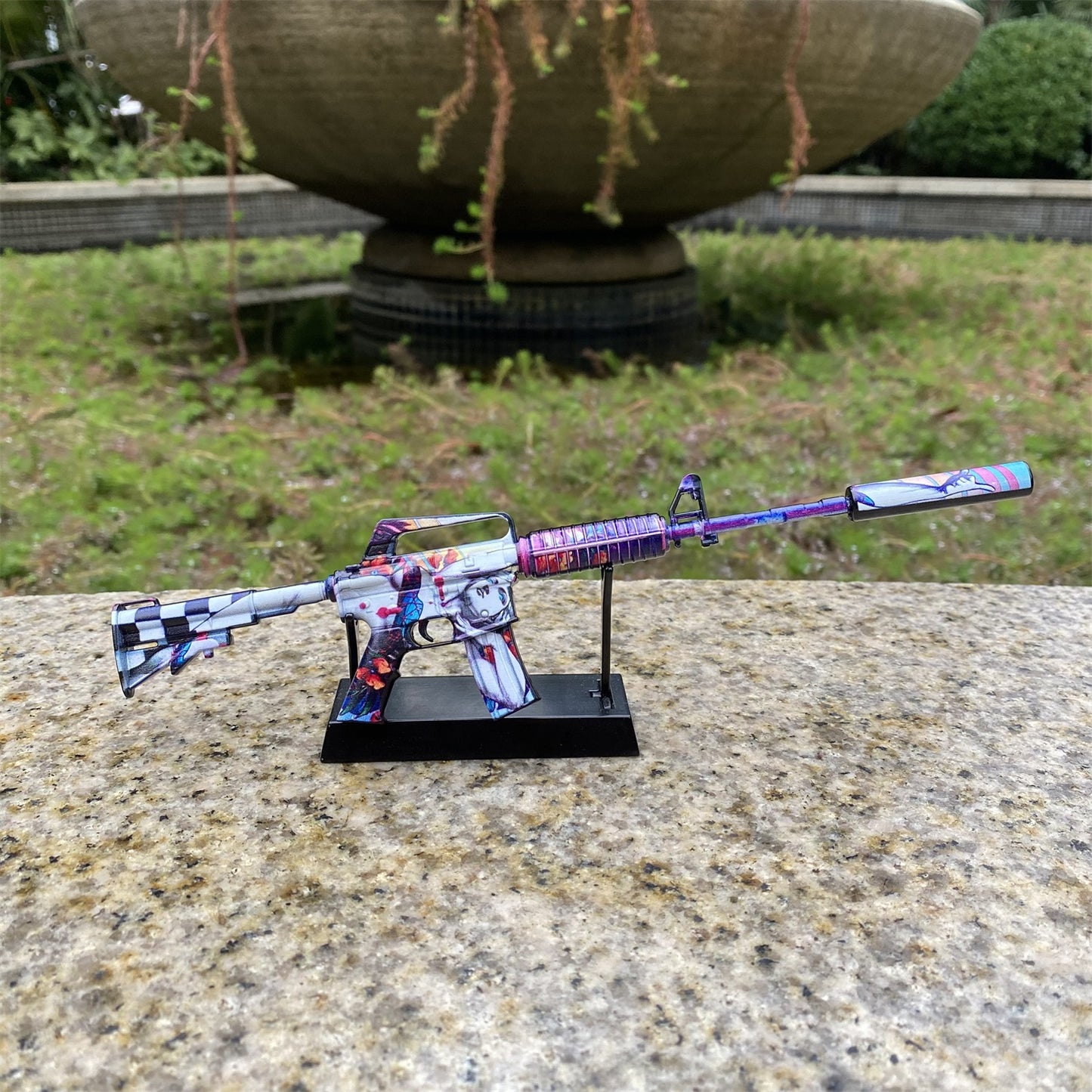 M4A1-S Vaporwave Metal Miniature