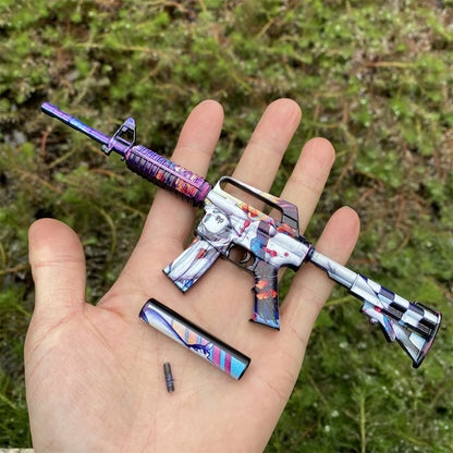 M4A1-S Vaporwave Metal Miniature