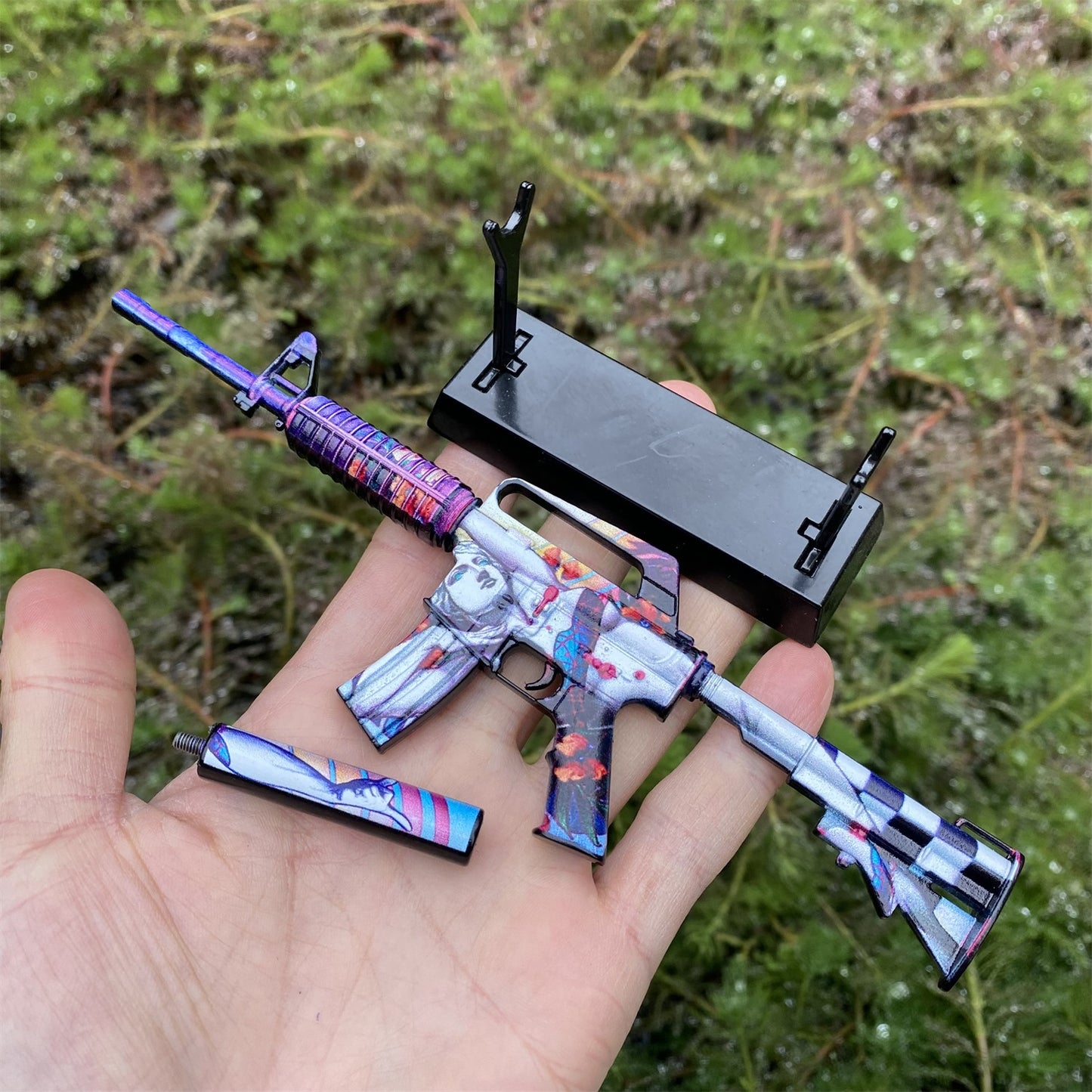 M4A1-S Vaporwave Metal Miniature