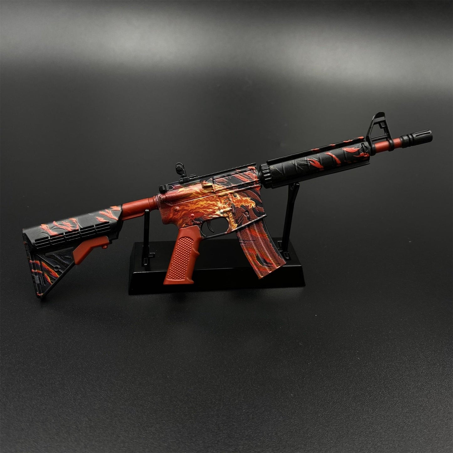 Hot Game CS2 Tiny M4A4 Howl Gun Metal Replica Game Prop Collectible