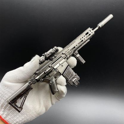 Delta Force M7 Assualt Rifle Metal Miniature