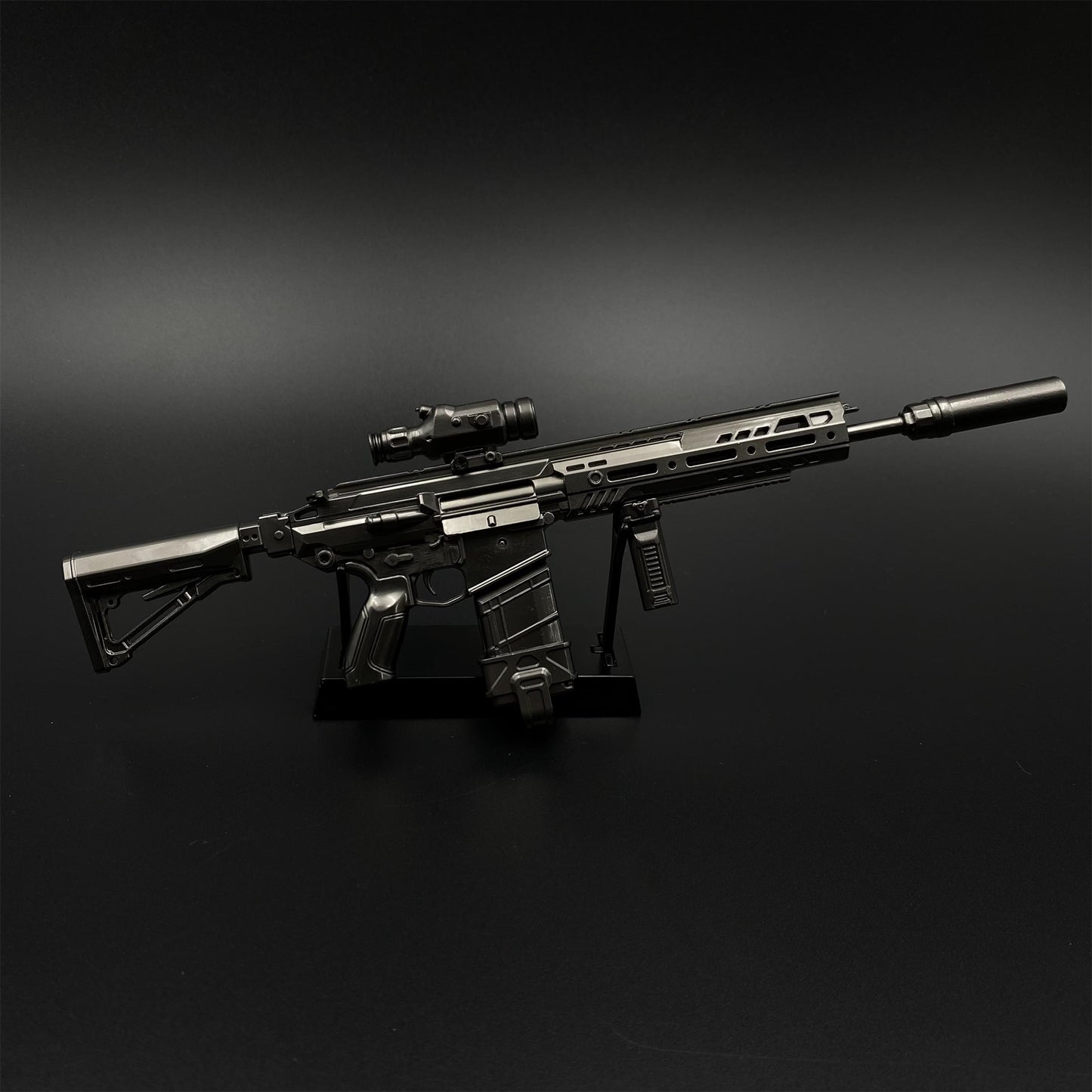 Delta Force M7 Assualt Rifle Metal Miniature