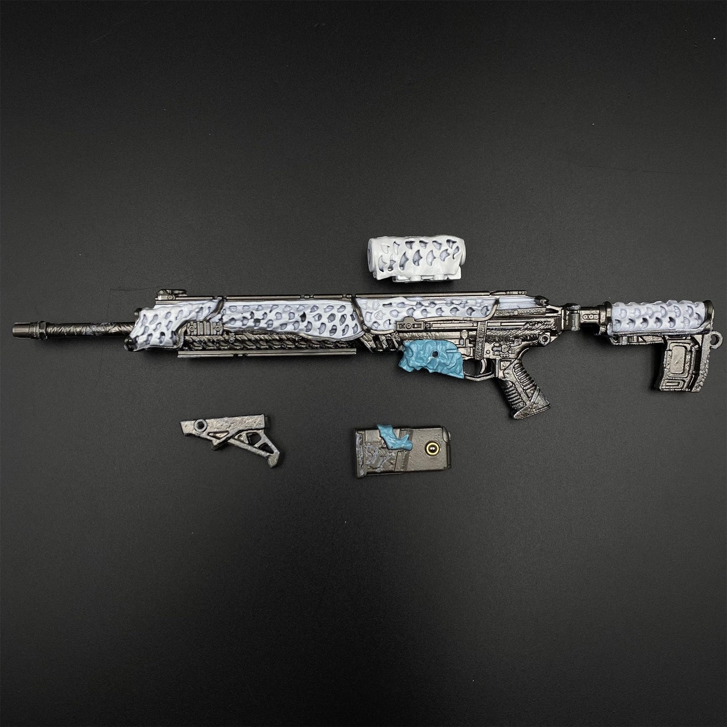DF M7  Zero Protocol Metal Tiny Gun For Collection