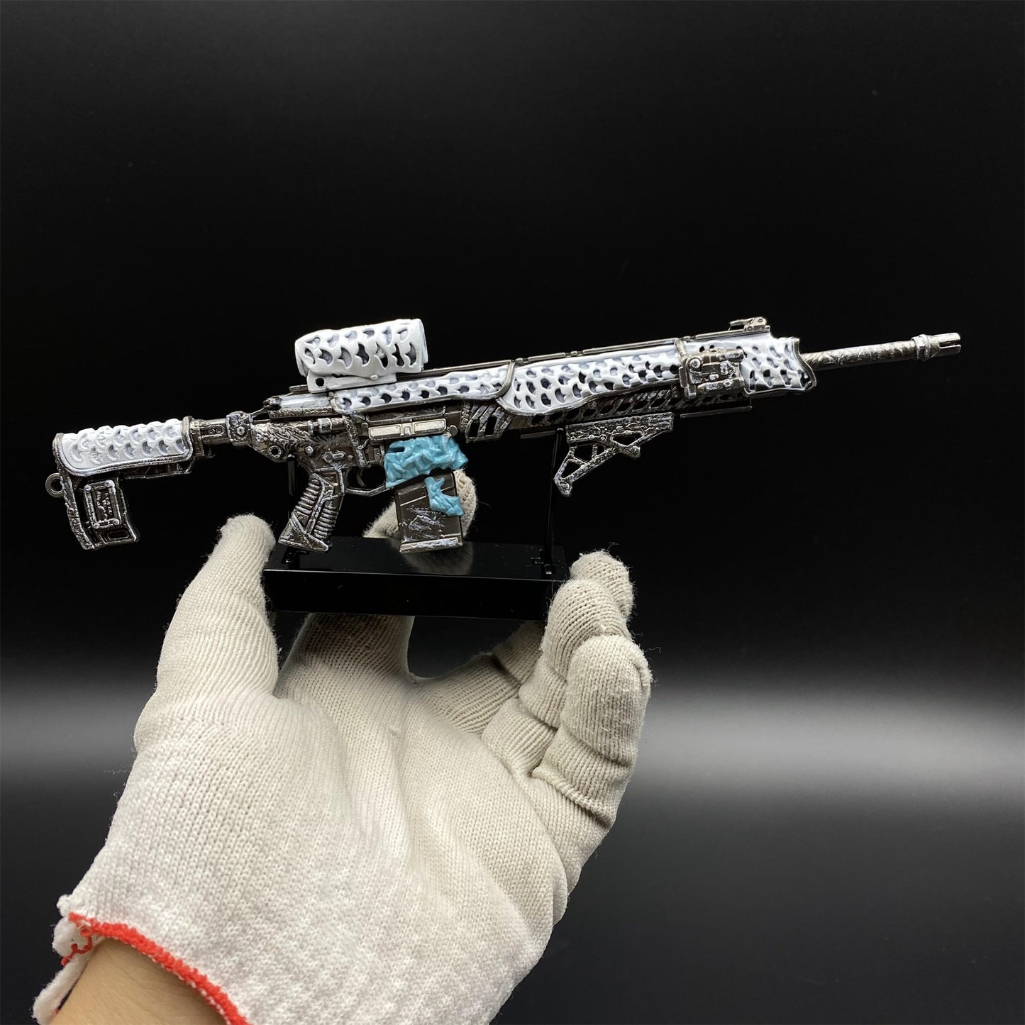 DF M7  Zero Protocol Metal Tiny Gun For Collection