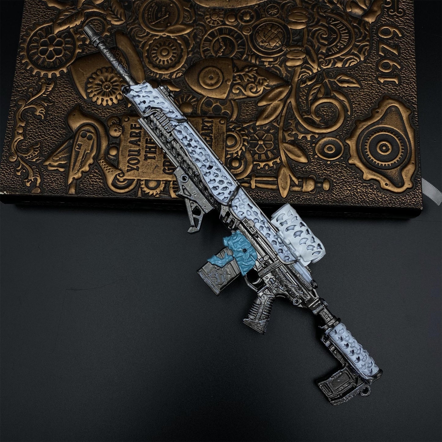 DF M7  Zero Protocol Metal Tiny Gun For Collection