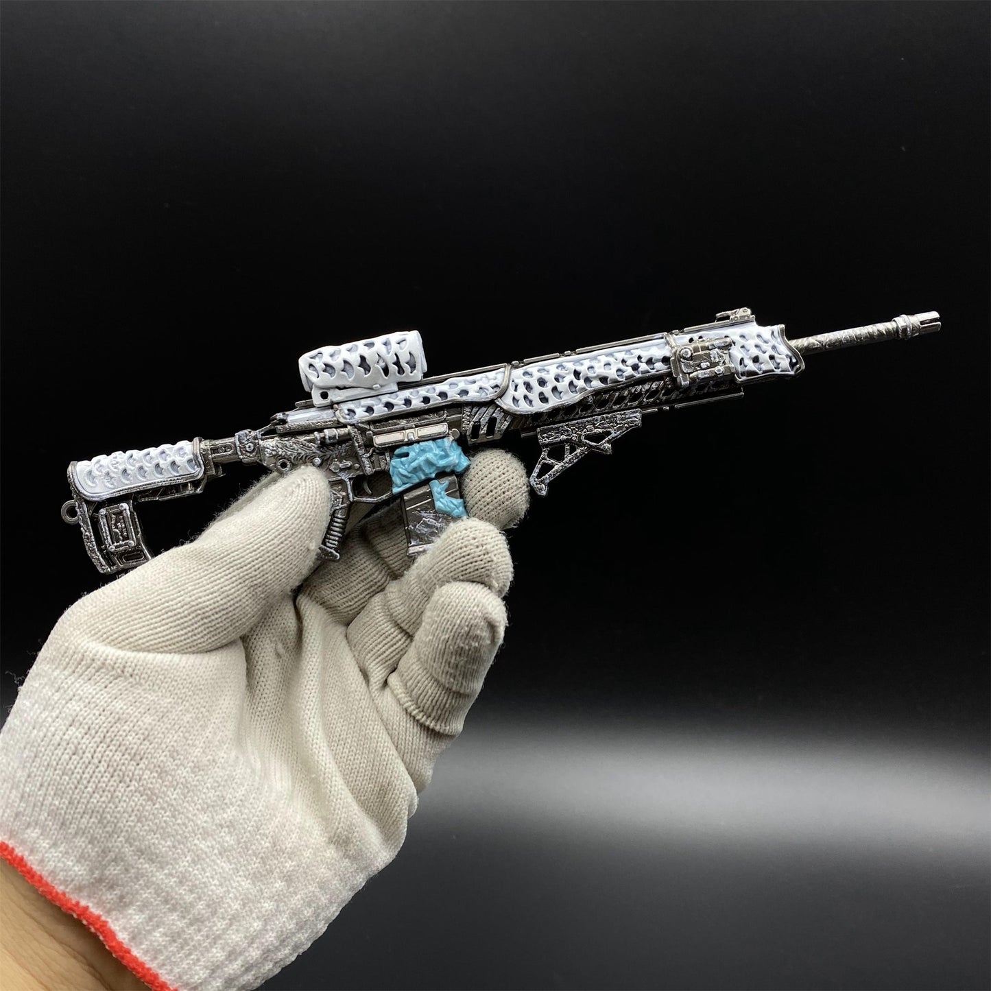 DF M7  Zero Protocol Metal Tiny Gun For Collection