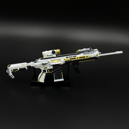 DF Mercy M7 Battle Rifle Metal Tiny Gun For Collection