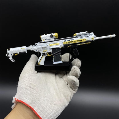 DF Mercy M7 Battle Rifle Metal Tiny Gun For Collection