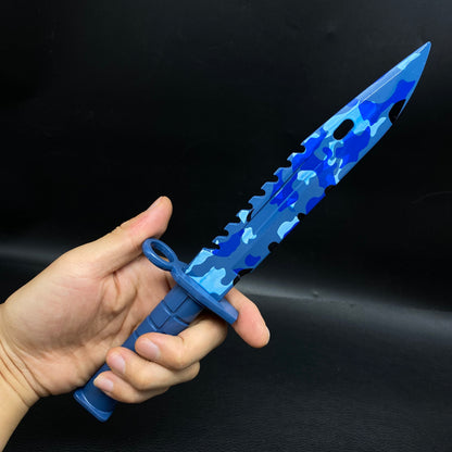 M9 Bayonet GO Game M9 Lore Skin And Bright Water Melee Metal Replicas
