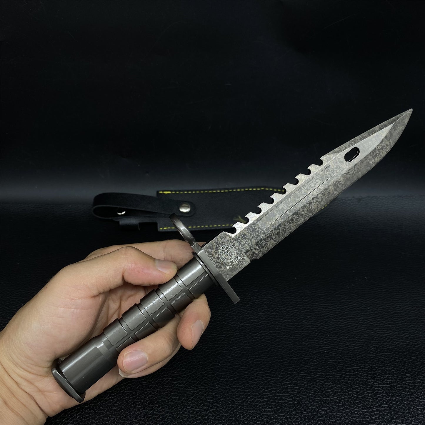 M9 Bayonet GO Game M9 Lore Skin And Bright Water Melee Metal Replicas