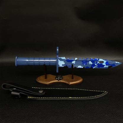 M9 Bayonet GO Game M9 Lore Skin And Bright Water Melee Metal Replicas