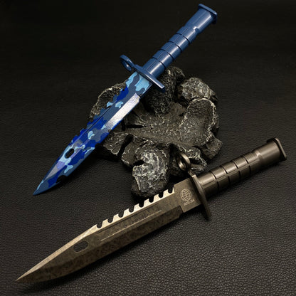M9 Bayonet GO Game M9 Lore Skin And Bright Water Melee Metal Replicas