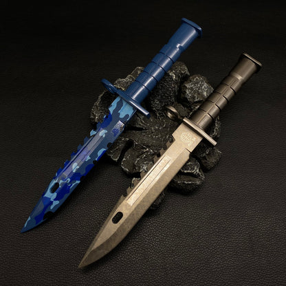M9 Bayonet GO Game M9 Lore Skin And Bright Water Melee Metal Replicas