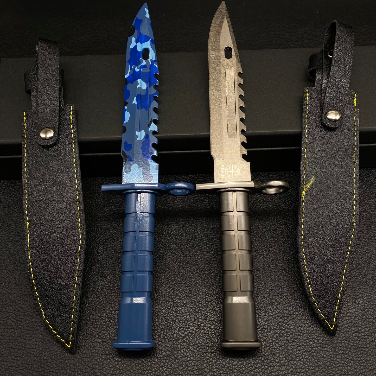 M9 Bayonet GO Game M9 Lore Skin And Bright Water Melee Metal Replicas