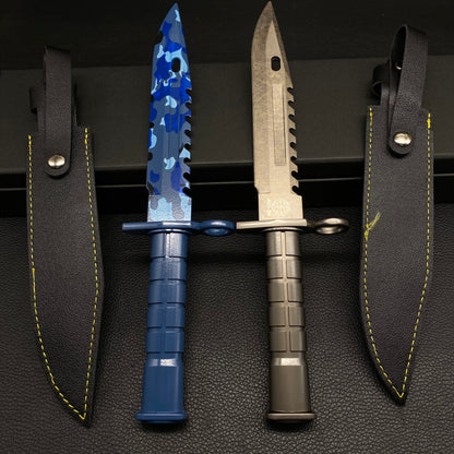 M9 Bayonet GO Game M9 Lore Skin And Bright Water Melee Metal Replicas