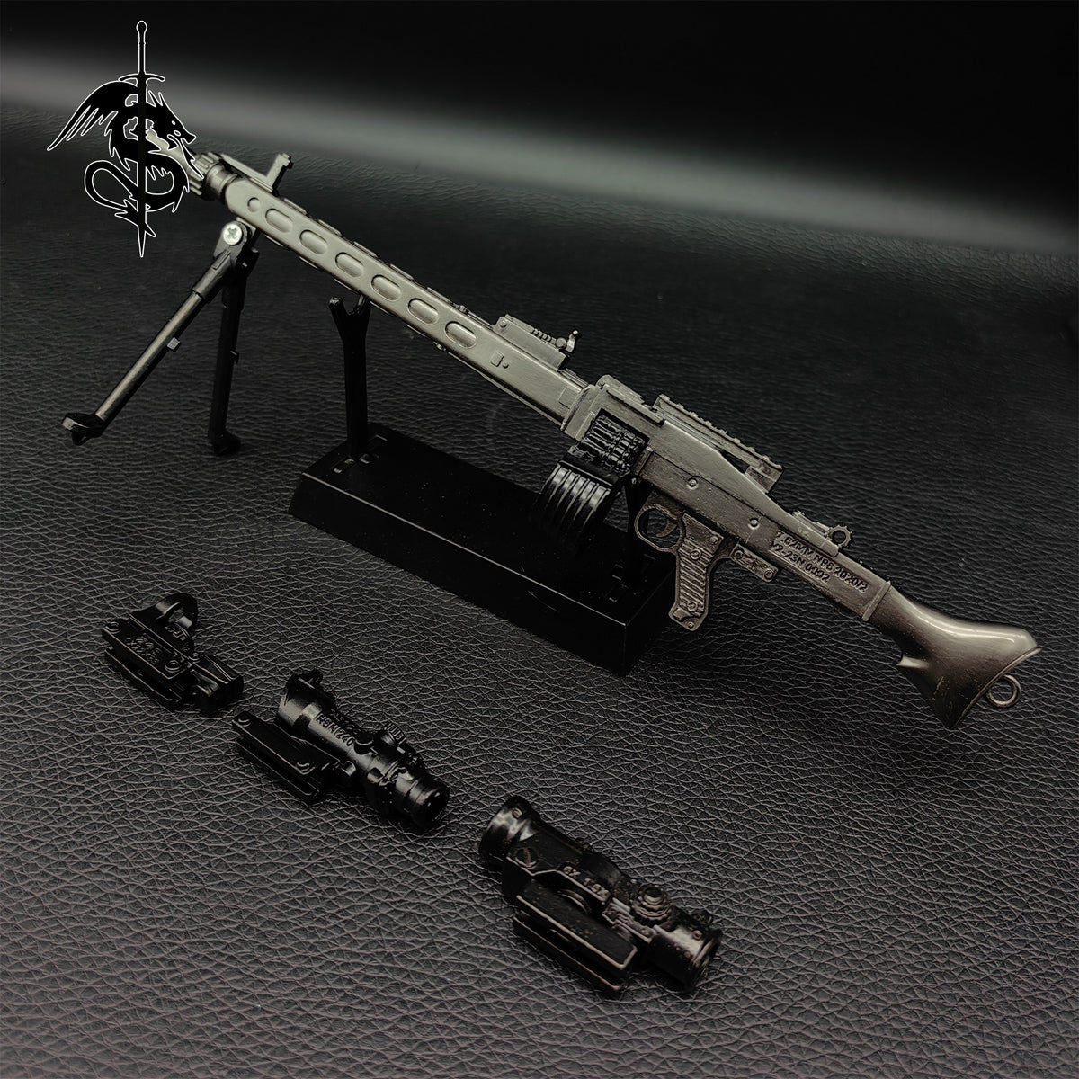 Metal MG 3 Machine Gun Miniature World War 2 Famous Gun Replica ...