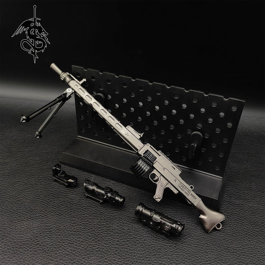 Metal MG 3 Machine Gun Miniature World War 2 Famous Gun Replica