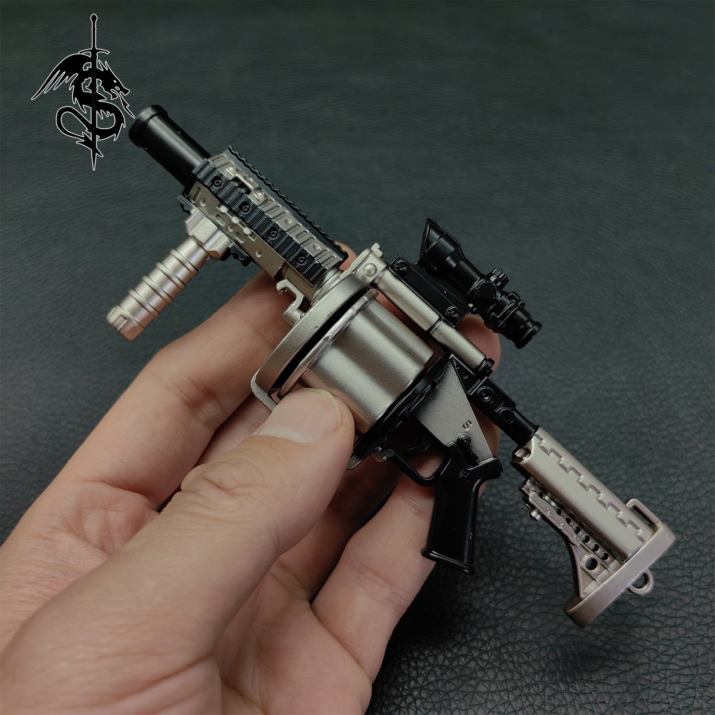 Grenade Launcher Miniature Metal Small Scale MGL Replica 