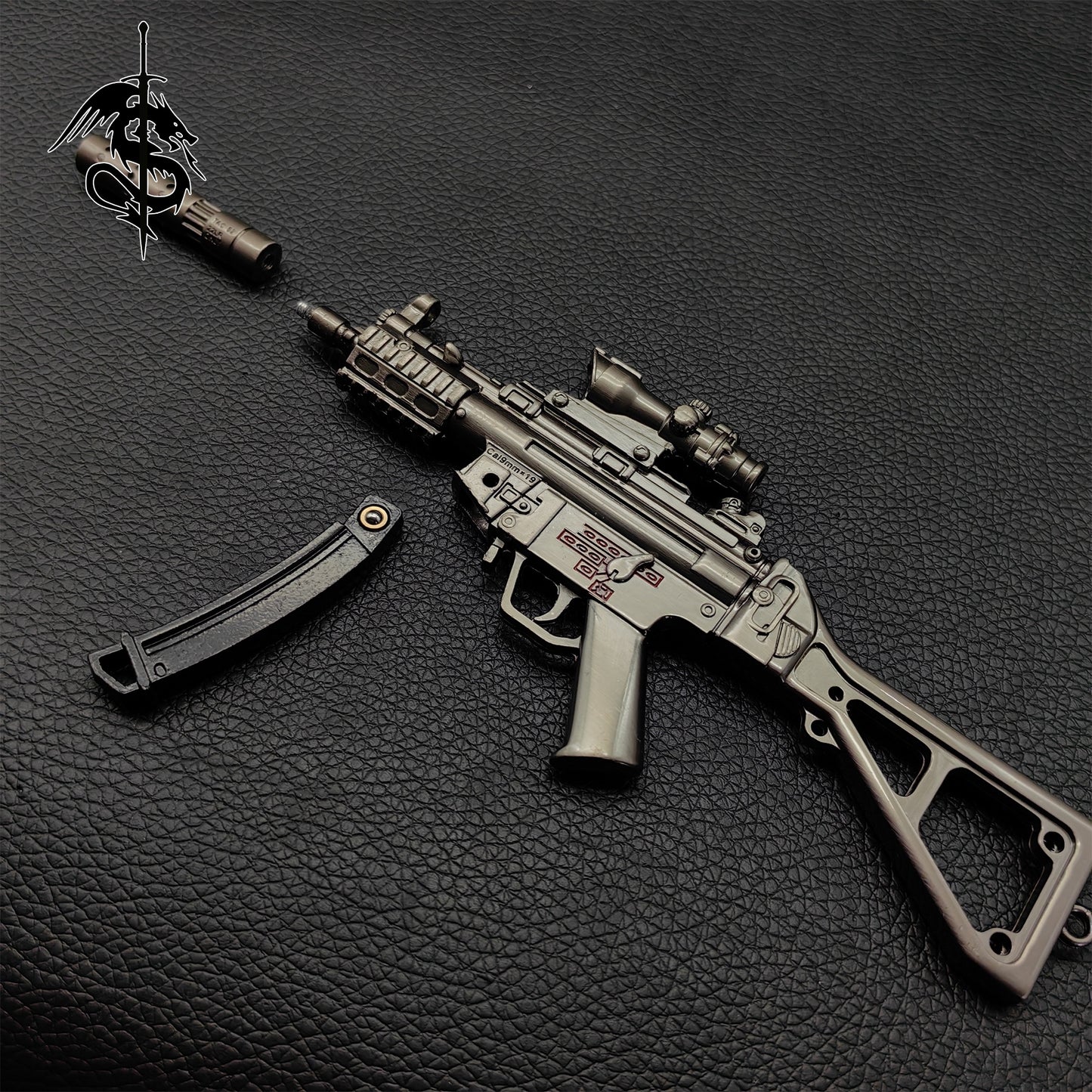 MP5K Miniature Tiny Mp5 SMG Submachine Gun Small Metal Replica