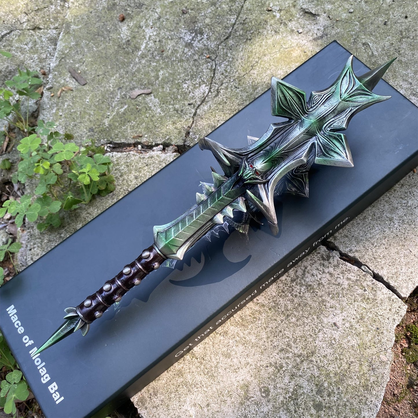 1:2 Skyrim Mace of Molag Bal Metal Replica
