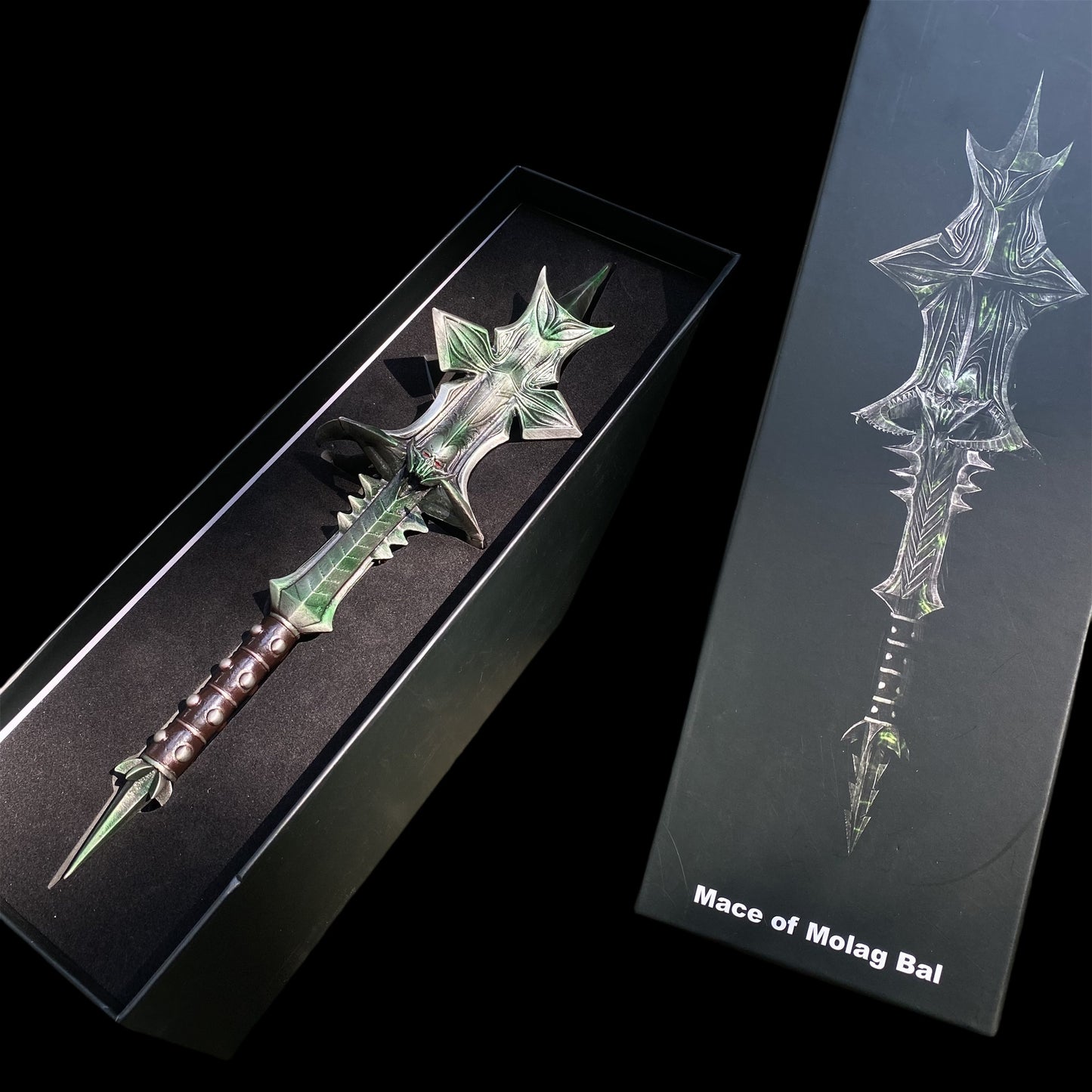1:2 Skyrim Mace of Molag Bal Metal Replica