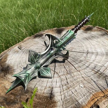 1:2 Skyrim Mace of Molag Bal Metal Replica