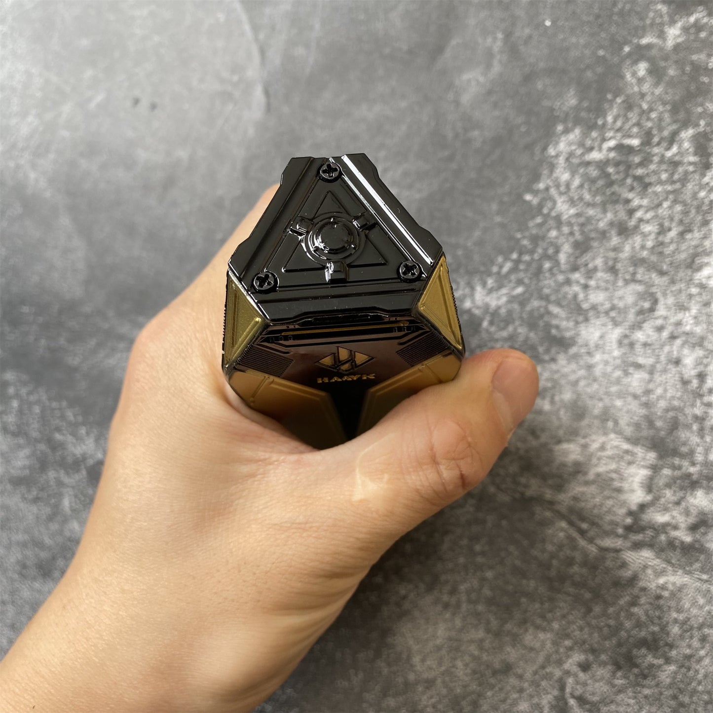 Metal 3D Mandel Brick Replica