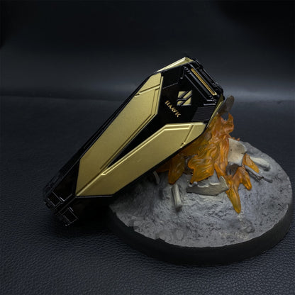 Metal 3D Mandel Brick Replica