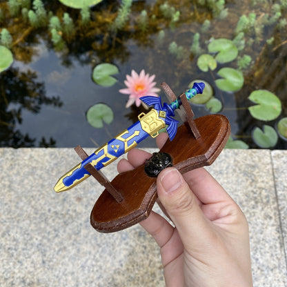 Handmade One-Sixth Link Master Sword EDC Knife