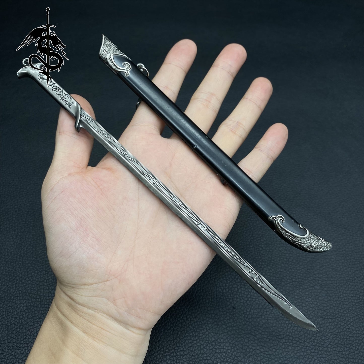 Metal Medieval Knight Swords Replica 4 in 1 Gift Box