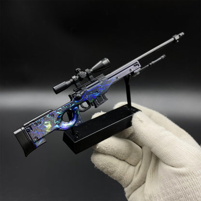 Hot Game CS2 Medusa AWP Metal Replica Game Prop Collectible