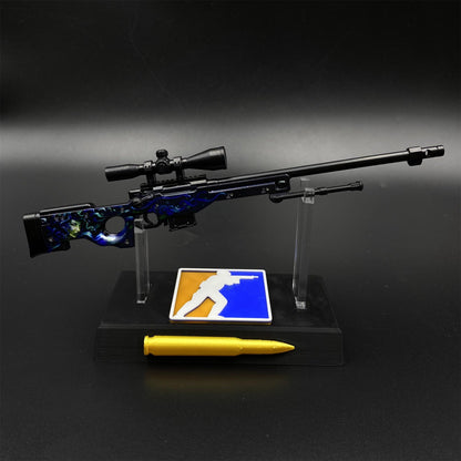 Hot Game CS2 Medusa AWP Metal Replica Game Prop Collectible