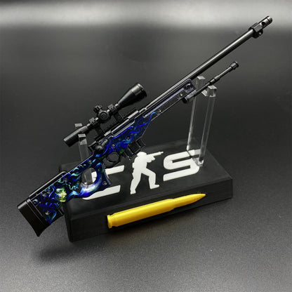 Hot Game CS2 Medusa AWP Metal Replica Game Prop Collectible